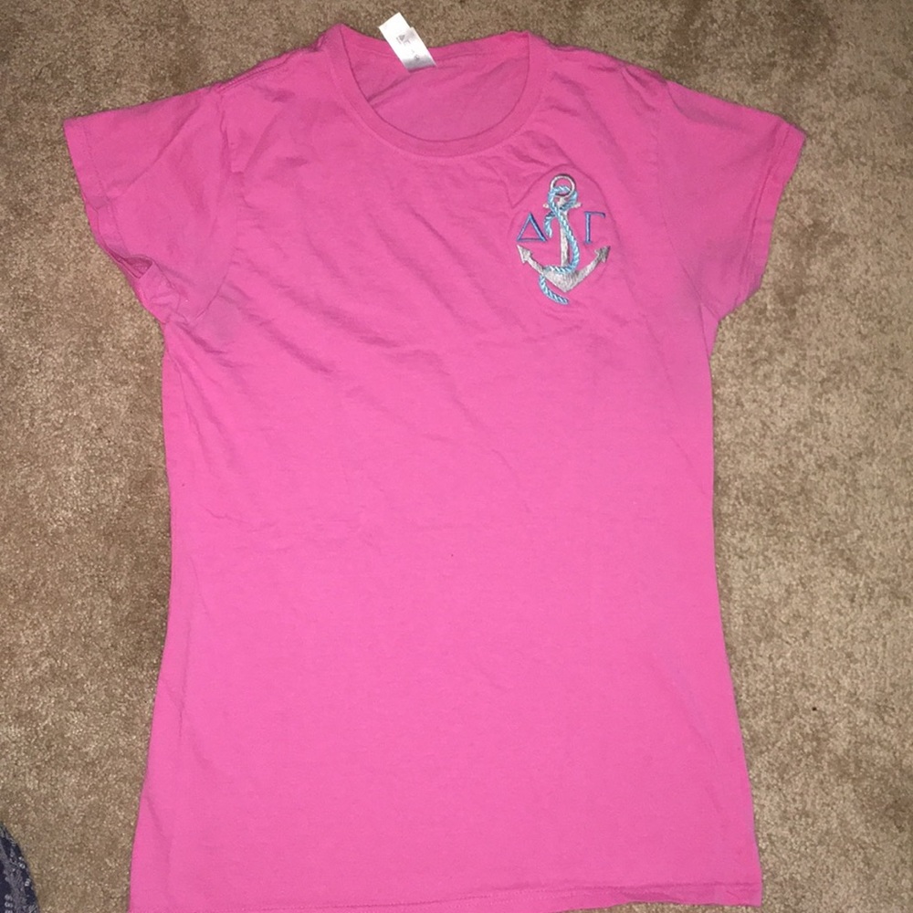 Delta Gamma DG letter T shirt